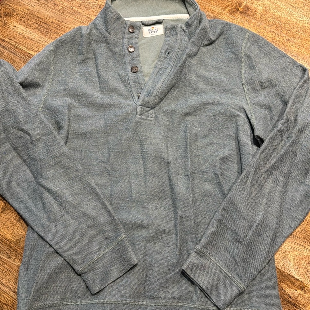 Marine Layer Sweater (Quarter button)